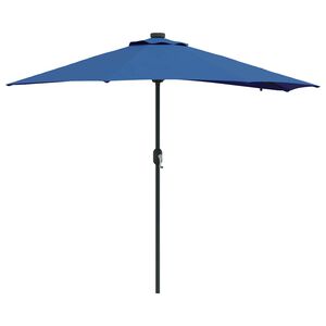 vidaXL Vrtni suncobran 294 x 150 x 223 cm Poliester i čelik