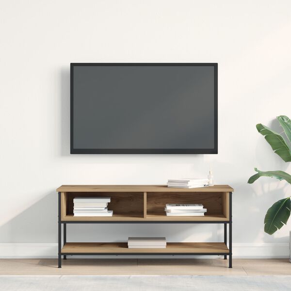 vidaXL Set TV komoda Zidne Umjetnički hrast 100 x 35 x 45 cm