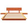 vidaXL Krevetna konstrukcija Smeđa 75 x 190 cm boja drva