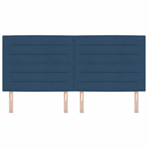 vidaXL Uzglavlje Plava 200 cm tkanina