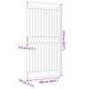 vidaXL Vrata NARVIK Prirodna 100 x 210 cm Čvrsta borovina