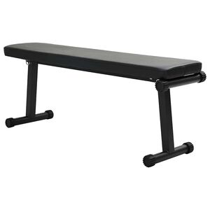 vidaXL Klupa za težine Crna 108 x 27 x 41 cm Čelik s prahom premazan