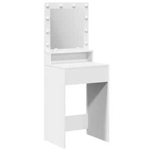 vidaXL Toaletni stol Bijelo 50 x 41 x 135 cm Konstruirano drvo