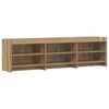 vidaXL TV ormar 168 x 33 x 47 cm Hrast artisan Konstruirano drvo