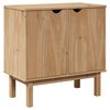 vidaXL Ormarić za predsoblje OTTA 75 x 40 x 75 cm od masivne borovine