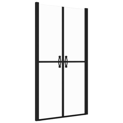 vidaXL Vrata za tuš-kabinu prozirna ESG (88 - 91) x 190 cm