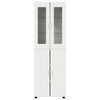vidaXL Highboard FLORIN Bijelo 60 x 35 x 182 cm Konstruirano drvo