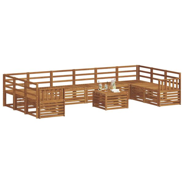 vidaXL Setovi sofa Prirodna Čvrsto drvo akacije