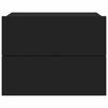 vidaXL Noćni ormarić crni 40 x 30 x 30 cm od konstruiranog drva