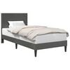 vidaXL Krevetna konstrukcija Tamnosiva 100 x 200 cm Kordura tekstil