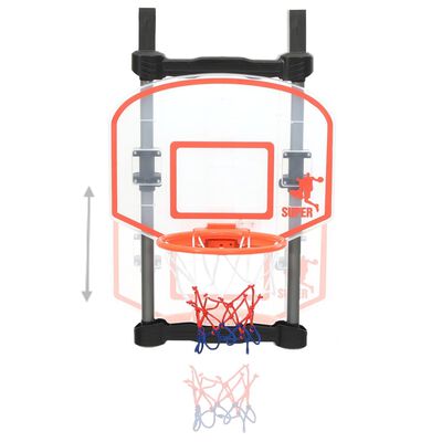 vidaXL Dječji košarkaški set za igru za vrata podesivi