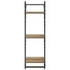 vidaXL Set zidnih polica Zidne 6 pcs Umjetnički hrast 100 x 25 x 30 cm