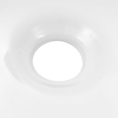 vidaXL Keramički trokutasti umivaonik bijeli 645 x 455 x 115 mm
