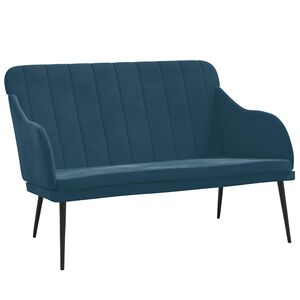 vidaXL Klupa plava 110 x 76 x 80 cm bar&scaron;unasta