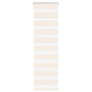 vidaXL Zebra zavjesa Mramorna bež 45x100 cm &Scaron;irina tkanine 40,9 cm Poliester