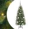 vidaXL Umjetno božićno drvce Zelena 120 cm PE i PVC