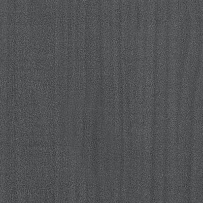 vidaXL Noćni ormarić sivi 40 x 31 x 40 cm od masivne borovine