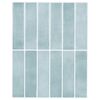 vidaXL Pravougaona keramika 20 pcs Siva zelena 29 x 23 x 0,08 cm
