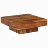 vidaXL Stolić za kavu 80 x 80 x 30 cm od masivnog bagremovog drva
