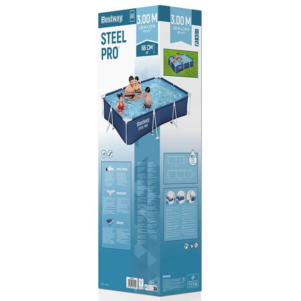 Bestway Steel Pro bazen 300 x 201 x 66 cm