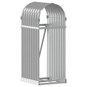 vidaXL Držač za cjepanice svjetlosivi 40 x 45 x 100 cm pocinčani čelik