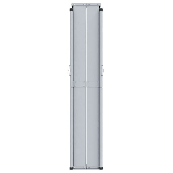 vidaXL Uvlačiva bočna tenda smeđa 160 x 1000 cm