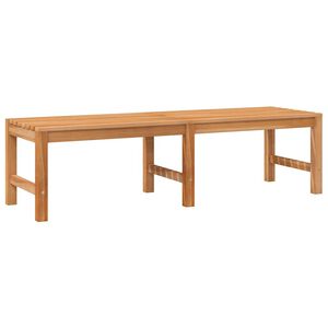 vidaXL Vrtna klupa 150 cm od masivne tikovine