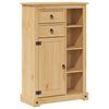 vidaXL Kupaonski ormarić Corona 70 x 33 x 110 cm od masivne borovine
