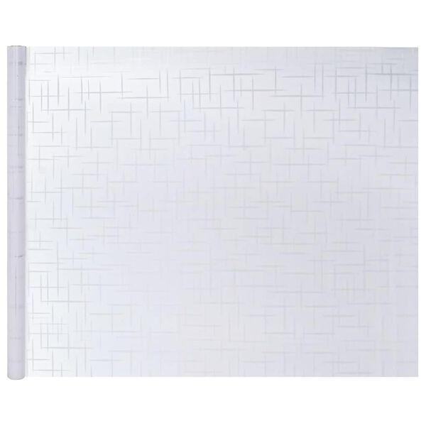 vidaXL Prozorske folije 4 kom matirane s uzorkom zvijezda PVC