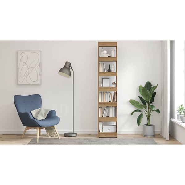 vidaXL Ormarić za knjige/Sobna pregrada Artisan hrast 40x30x198 cm