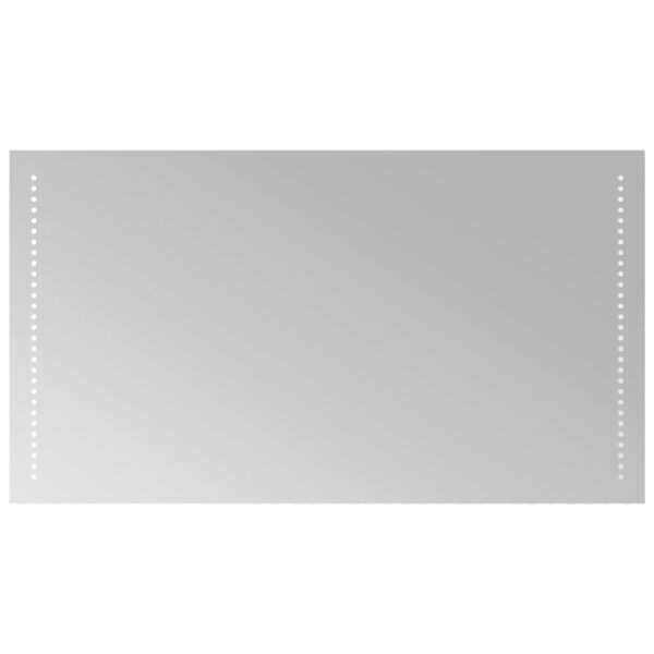 vidaXL LED kupaonsko ogledalo 50x90 cm