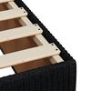 vidaXL Krevet box spring s madracem crni 120 x 190 cm od tkanine