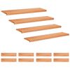 vidaXL Step treads 12 kom. 110 x 25 x 2 cm Lak Čvrsto drvo bukve