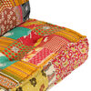 283792 vidaXL Pouffe 100x100x20 cm Patchwork Fabric