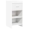 vidaXL Kreveta Bijela 40 x 36 x 80 cm Konstruirano drvo