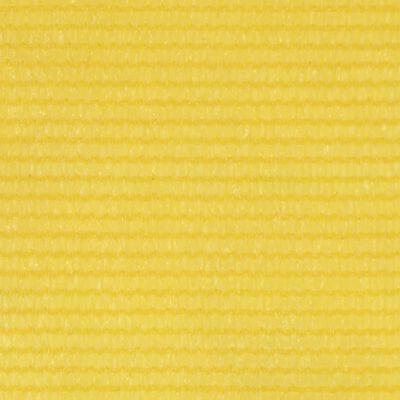 vidaXL Balkonski zastor žuti 120 x 400 cm HDPE