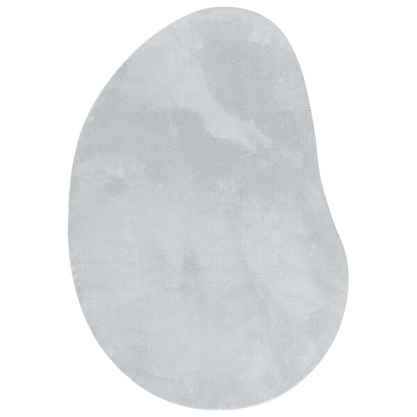 vidaXL Tepih Siva 100 x 200 cm Poliester