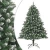 vidaXL Umjetno božićno drvce sa stalkom 210 cm PVC