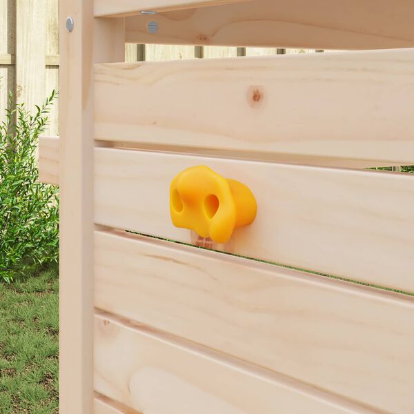 vidaXL Držak za penjanje 12 pcs Žuta 100 x 67 x 43 mm PP