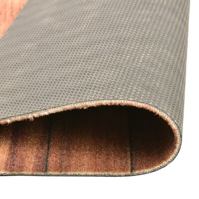 vidaXL Kuhinjski tepih s uzorkom žlica perivi 60 x 300 cm