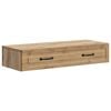vidaXL Stolna montirana na zid 87,5 x 34,5 x 17 cm Konstruirano drvo