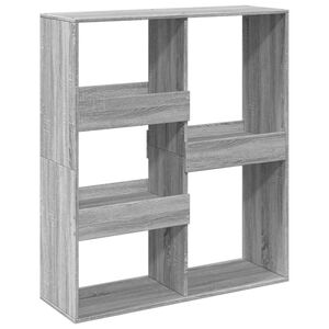 vidaXL Sobna pregrada boja hrasta 100x33x115 cm konstruirano drvo