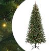 vidaXL Umjetno božićno drvce s stalakom Zelena 240 cm PE i PVC