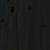 vidaXL Uzglavlje za krevet crno 95,5 x 4 x 100 cm od masivne borovine