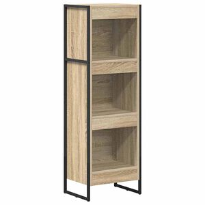 vidaXL Ormarić za knjige 40 x 30 x 121 cm Konstruirano drvo Sonoma
