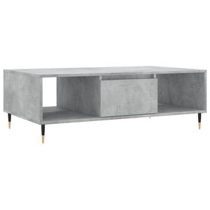 vidaXL Stolić za kavu siva boja betona 104x60x35 cm konstruirano drvo