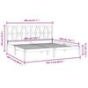 vidaXL Okvir za krevet od masivne borovine crni 200 x 200 cm