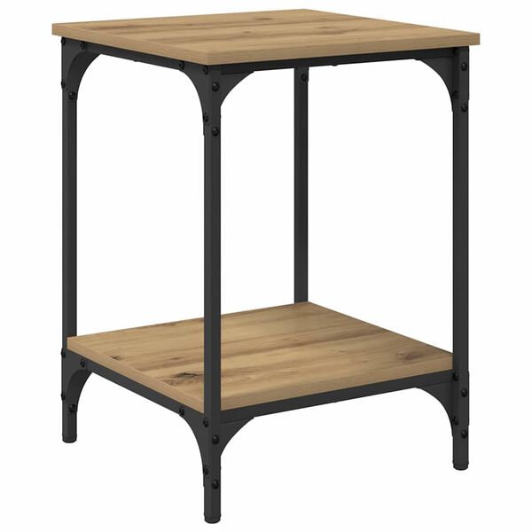 vidaXL Kava Stol Umjetnički hrast 40 x 40 x 55 cm Konstruirano drvo