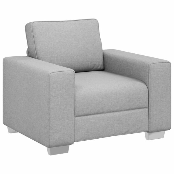 vidaXL Sofa Oblačnosiva 100 x 77 x 82 cm tkanina