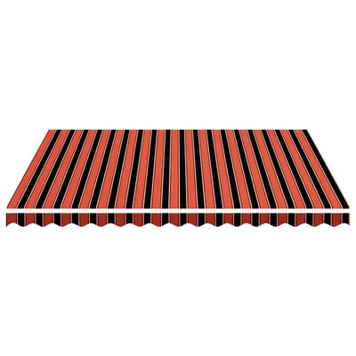 vidaXL Zamjenska tkanina za tendu narančasto-smeđa 4,5 x 3,5 m